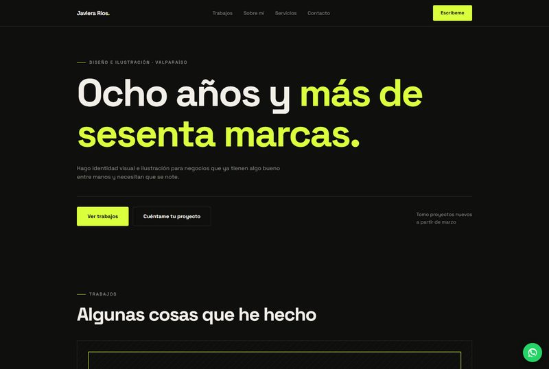 Plantilla de portafolio